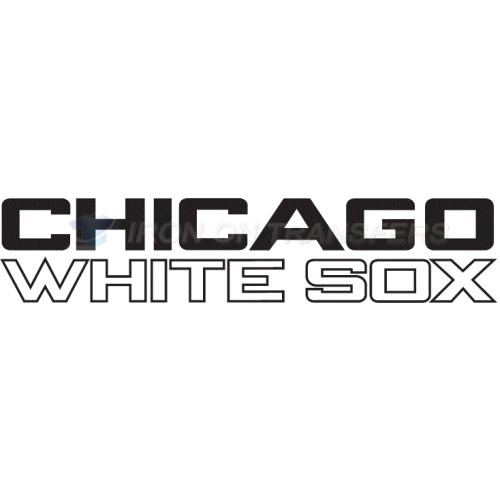 Chicago White Sox Iron-on Stickers (Heat Transfers)NO.1515